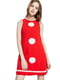 Сукня червона з декором | 2950468 | фото 8