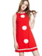 Платье красное с декором | 2950468 | фото 9