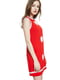 Платье красное с декором | 2950468 | фото 10