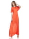 Платье оранжевое | 2950496 | фото 6