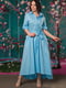 Платье голубое | 5081953