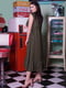 Платье цвета хаки | 5081972 | фото 2