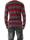 Пуловер бордово-сірий в смужку | 2060420 | фото 12