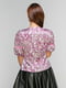 Блуза фрезового кольору в принт | 5086018 | фото 2