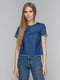Блуза синяя джинсовая | 4511259