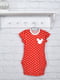 Платье красное в горошек | 5092324