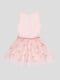 Сукня рожева з принтом | 5089726 | фото 2