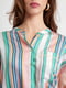 Блуза різнобарвна смугаста | 5096406 | фото 3