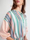 Блуза різнобарвна смугаста | 5096406 | фото 4