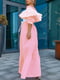 Платье светло-розовое | 5100654 | фото 4
