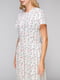 Сукня біла в квітковий принт | 5094193 | фото 3