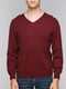 Пуловер бордовый | 5082252 | фото 3