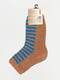 Шкарпетки коричнево-сині | 4843162 | фото 2