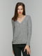 Пуловер серый | 3224124