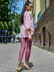 Блуза рожева у квітковий принт | 5106869 | фото 5