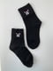 Шкарпетки чорні з рисунком | 5106957