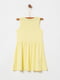 Платье желтое с принтом | 5075223 | фото 2