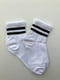 Шкарпетки біло-чорні | 5107026