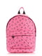 Рюкзак рожевий в принт | 1567996 | фото 5