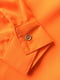 Блуза оранжевая с цветочным принто | 5110513 | фото 3