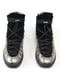 Ботинки черно-серебристые | 5111299