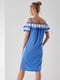 Платье голубое в полоску | 4973677 | фото 2