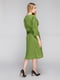 Платье зеленое с вышивкой | 5082325 | фото 2