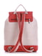 Рюкзак бежево-красный | 5115024 | фото 3