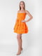 Платье оранжевое | 5126126 | фото 2