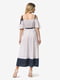 Сукня біло-синя | 5126148 | фото 5
