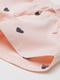 Шорты персикового цвета с принтом | 5135349 | фото 2