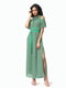Сукня зелена з принтом | 5136799 | фото 2