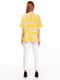 Блуза желтая с цветочным принтом | 5104569 | фото 3