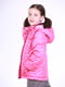 Термокуртка рожева в принт | 5140557 | фото 4