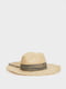 Шляпа бежевая | 5137388