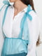 Блуза голубая | 5140688 | фото 4