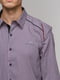 Рубашка фиолетовая в полоску | 5114382 | фото 3
