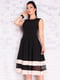 Платье черно-бежевое | 5165231 | фото 5