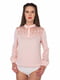 Блуза-боди розовая | 5170238