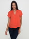 Блуза морковного цвета | 5171526
