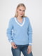 Пуловер блакитний | 5173540