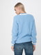 Пуловер блакитний | 5173540 | фото 3