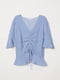 Блуза сине-белая | 5176714