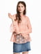 Блуза персикового кольору | 5176448