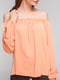 Блуза персикового цвета | 4546039 | фото 3
