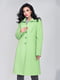 Пальто кольору зеленого яблука | 5179978