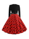 Сукня чорно-червона | 5181548 | фото 2