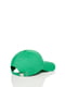 Бейсболка зеленая с логотипом | 5165351 | фото 2
