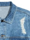 Куртка джинсовая голубая | 5185069 | фото 3