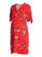 Сукня червона в квітковий принт | 5185138 | фото 2